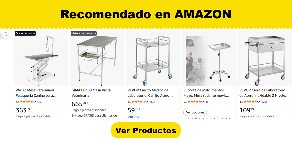 Mesa exploración Veterinaria