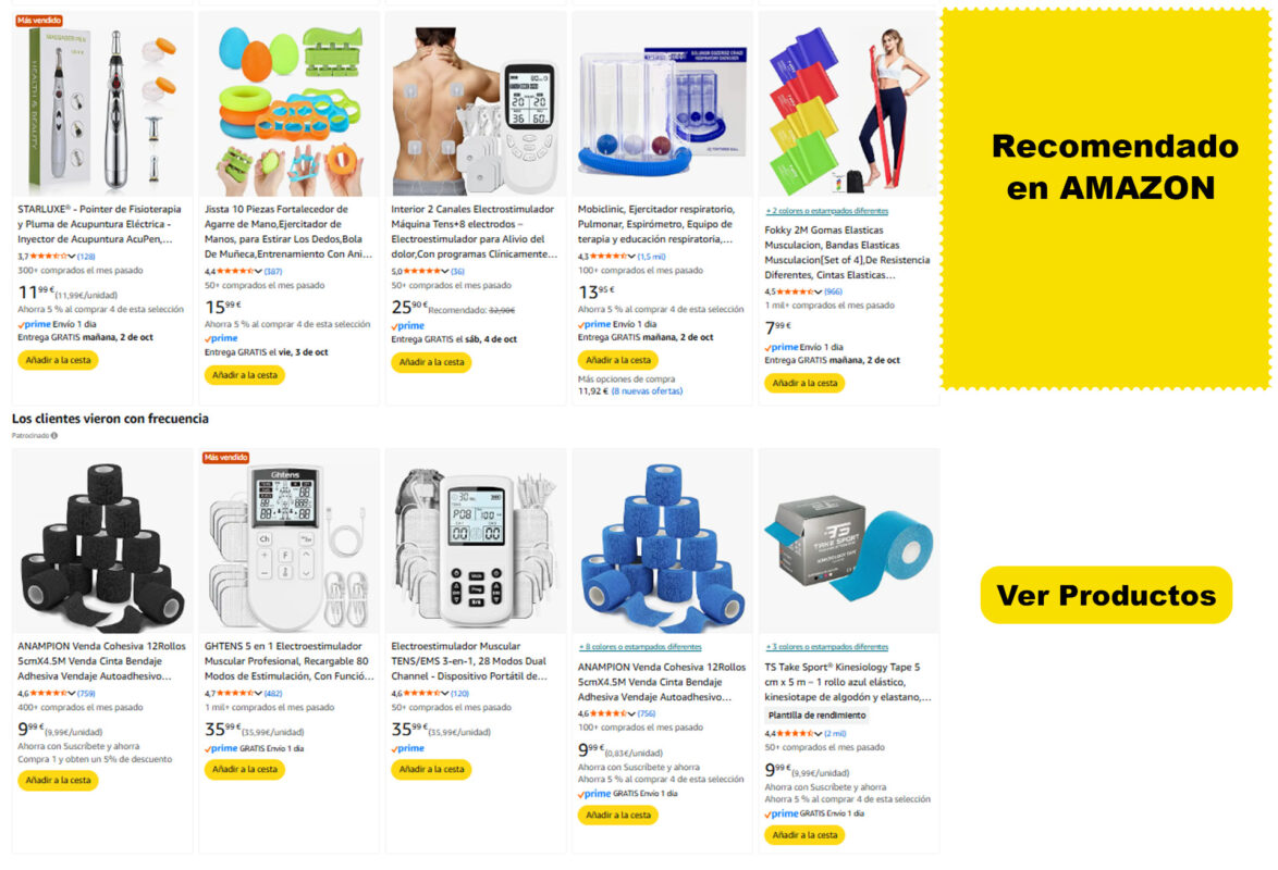quipamiento de fisioterapia