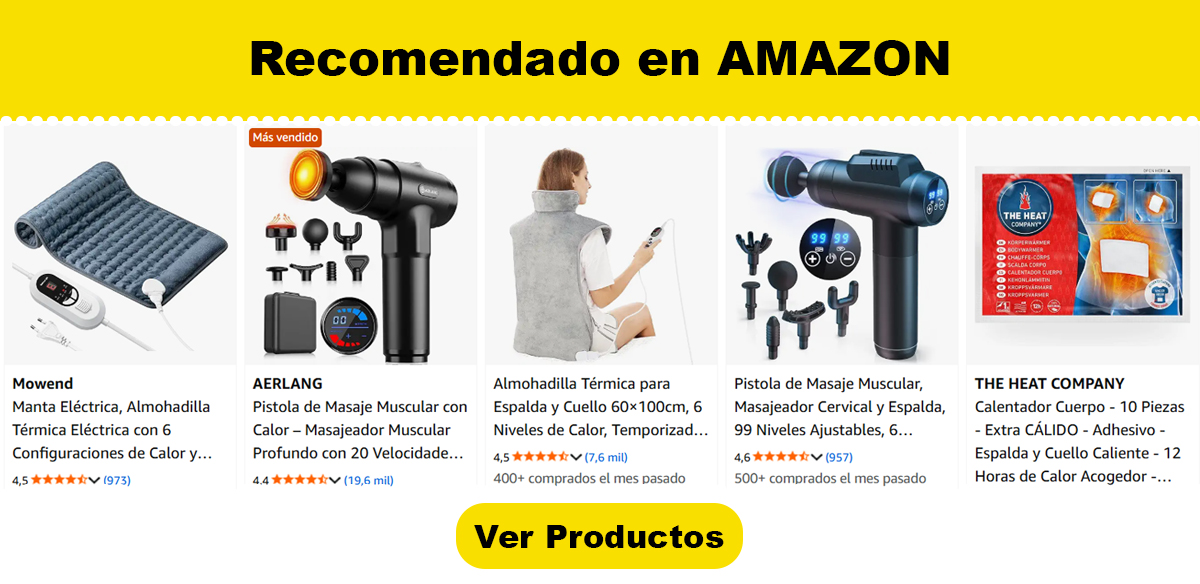 productos termoterapia fisioterapia calor